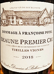 Domaine de Bellene 2018 Hommage a Francoise Potel