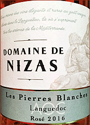 Domaine de Nizas 2016 Les Pierres Blanches Rose