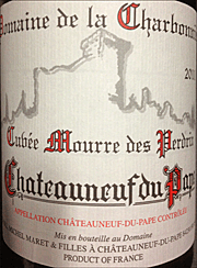 Domaine de la Charbonniere 2011 Mourre des Perdrix Chateauneuf du Pape