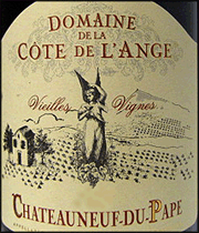 Domaine de la Cote de L'Ange 2010 Chateauneuf du Pape Vieilles Vignes