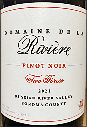 Domaine de la Riviere 2021 Two Forces Pinot Noir