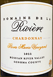 Domaine de la Riviere 2022 Flora Marie Vineyard Chardonnay