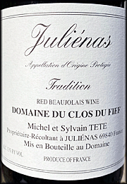 Domaine du Clos du Fief 2020 Tradition