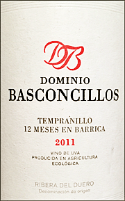 Dominio Basconcillos 2011 12 Meses en Barrica