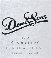 Don and Sons 2010 Chardonnay