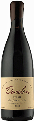 Donelan 2008 Griffins Lair Syrah