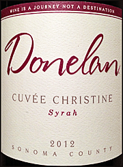 Donelan 2012 Cuvee Christine Syrah