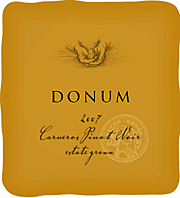 Donum 2007 Carneros Pinot Noir