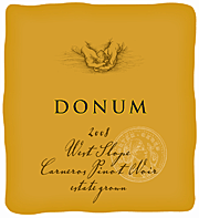 Donum 2008 West Slope Pinot Noir