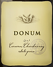 Donum 2009 Estate Grown Chardonnay