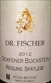 Dr. Fischer 2012 Ockfener Bockstein Spatlese Riesling