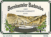 Thanisch 2009 Bernkasteler Badstube Kabinett Riesling