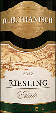 Dr H Thanisch 2012 Estate Riesling