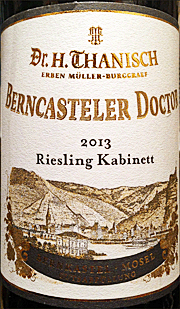 Dr H Thanisch 2013 Berncasteler Doctor Kabinett Riesling