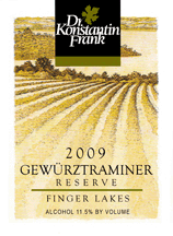 Dr Konstantin Frank 2009 Reserve Gewurztraminer