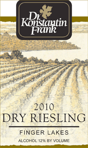 Dr Konstantin Frank 2010 Dry Riesling