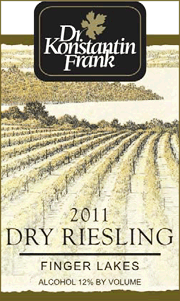 Dr Konstantin Frank 2011 Dry Riesling