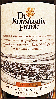 Dr. Konstantin Frank 2019 Cabernet Franc