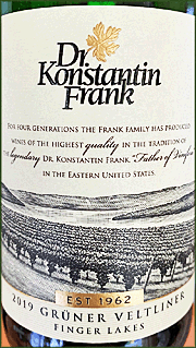 Dr. Konstantin Frank 2019 Gruner Veltliner