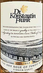 Dr. Konstantin Frank 2021 Dry Rose of Pinot Noir