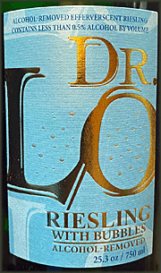 Dr. Lo Alcohol-Removed Riesling with Bubbles
