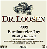 Dr Loosen 2008 Bernkasteler Lay Kabinett Riesling