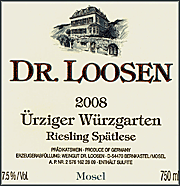 Dr Loosen 2008 Urziger Wurzgarten Spatlese Riesling
