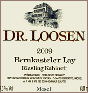 Loosen 2009 Bernkasteler Lay Kabinett Riesling 