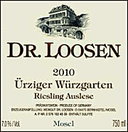Dr Loosen 2010 Urziger Wurzgarten Auslese Riesling
