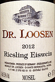 Dr. Loosen 2012 Eiswein Riesling