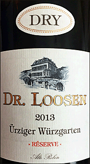 Dr. Loosen 2013 Urziger Wurzgarten GG Reserve Riesling