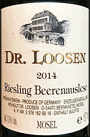 Dr. Loosen 2014 Riesling Beerenauslese