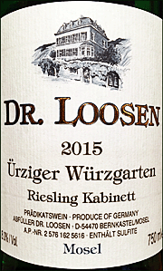 Dr. Loosen 2015 Urziger Wurzgarten Kabinett Riesling