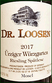 Dr. Loosen 2017 Urziger Wurzgarten Spatlese Riesling
