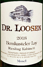 Dr. Loosen 2018 Bernkasteler Lay Kabinett Riesling