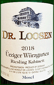 Dr. Loosen 2018 Urziger Wurzgarten Kabinett Riesling