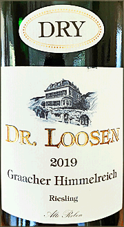 Dr. Loosen 2019 Graacher Himmelreich GG Alte Reben Riesling