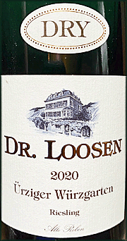 Dr. Loosen 2020 Urziger Wurzgarten Riesling GG Alte Reben Riesling