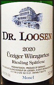 Dr. Loosen 2020 Urziger Wurzgarten Spatlese Riesling