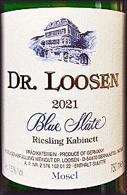 Dr. Loosen 2021 Blue Slate Kabinett Riesling