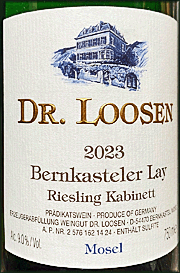 Dr. Loosen 2023 Bernkasteler Lay Kabinett Riesling