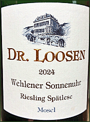 Dr. Loosen 2024 Wehlener Sonnenuhr Spatlese Riesling
