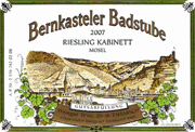 Thanisch 2007 Bernkasteler Badstube Kabinett Riesling 