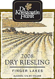 Dr Konstantin Frank 2008 Dry Riesling