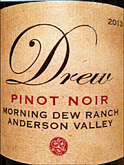 Drew 2013 Morning Dew Ranch Pinot Noir