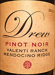 Drew 2013 Valenti Ranch Pinot Noir
