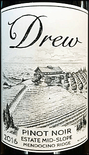 Drew 2016 Estate Mid-Slope Pinot Noir