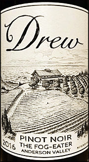 Drew 2016 The Fog-Eater Pinot Noir