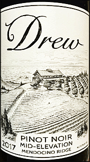 Drew 2017 Mid-Elevation Pinot Noir