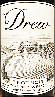 Drew 2017 Morning Dew Ranch Pinot Noir